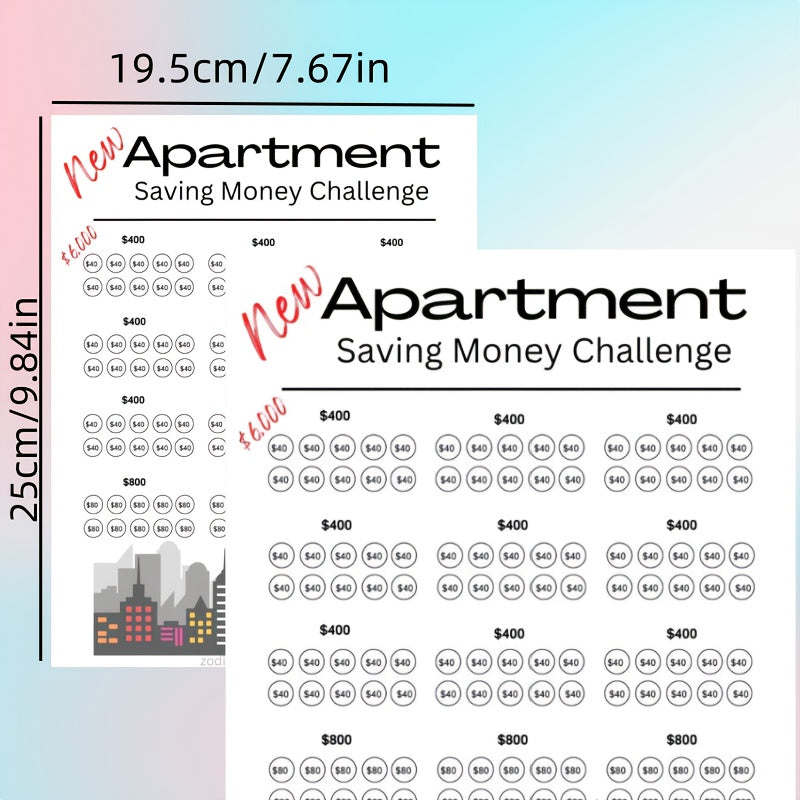 Défi d'économies d'un appartement 1 pièce