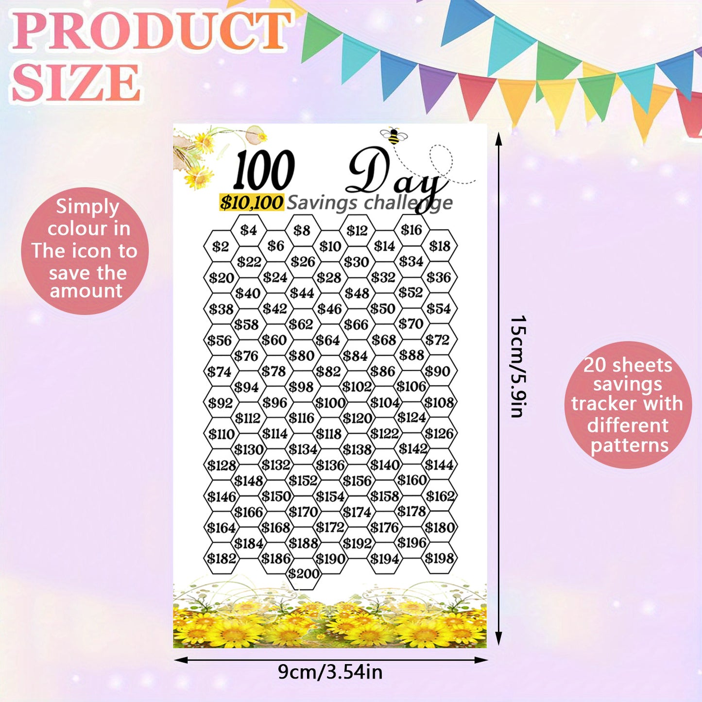 9 cartes de suivi pour économiser de l'argent