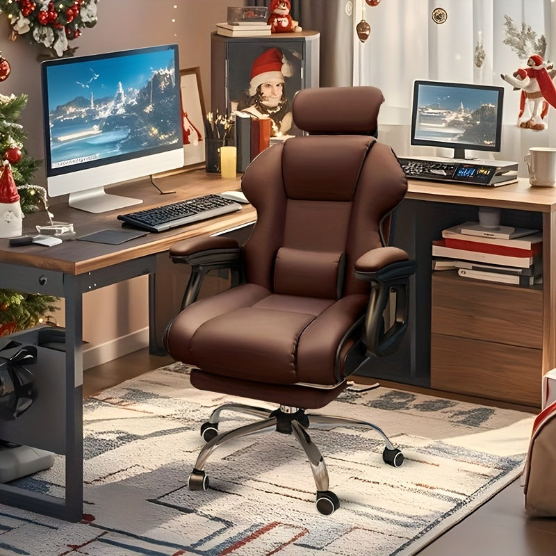 Chaise de bureau pour ordinateur - 4 options de couleurs