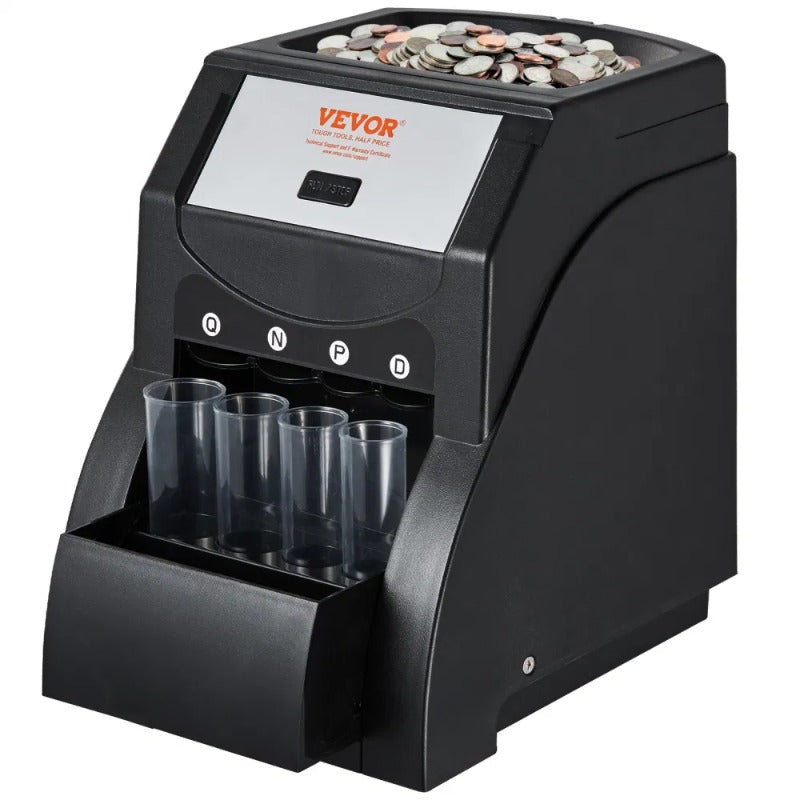 USD Coin Sorter - Includes Four Coin Tubes