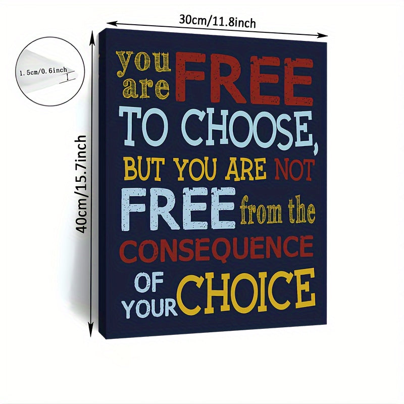 Toile encadrée en bois - Choix