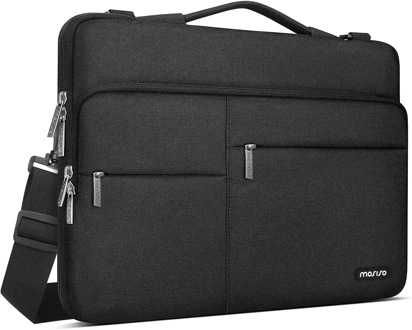 Laptop Messenger Bag - Black