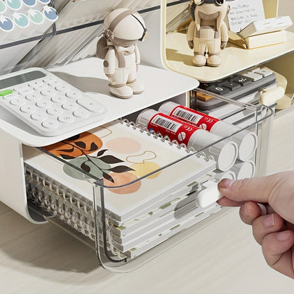Large Capacity Desk Organizer w/ Drawer