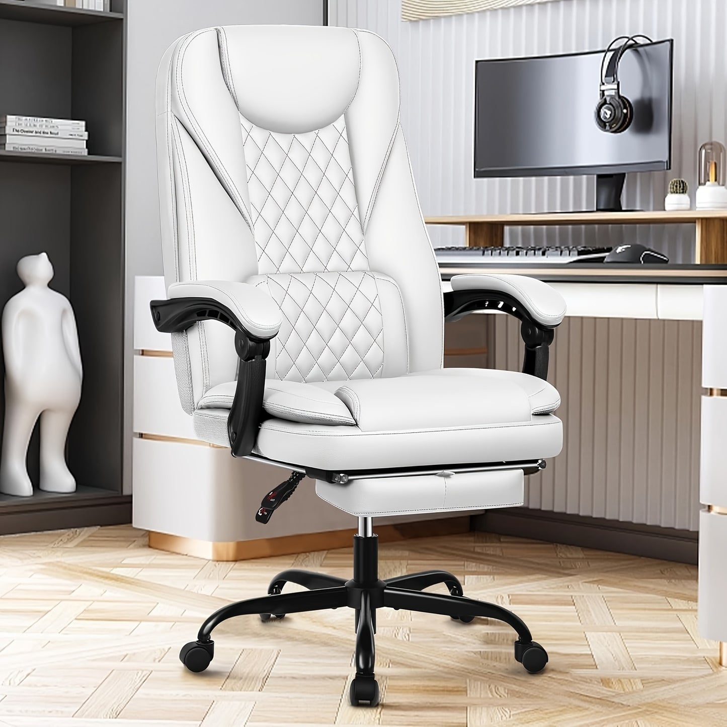 Silla ergonómica ejecutiva de oficina - 2 opciones de color