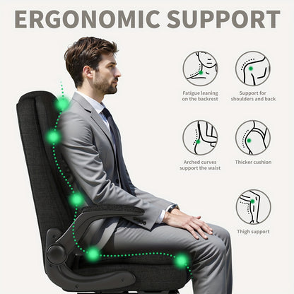 Silla ejecutiva ergonómica - 4 opciones de color 
