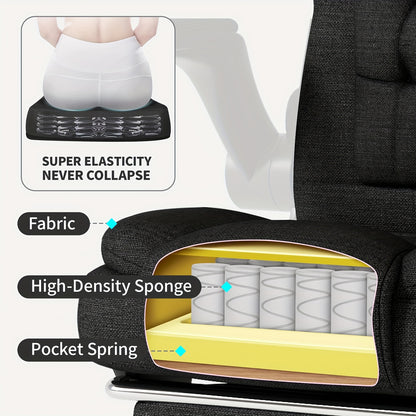 Silla ejecutiva ergonómica - 4 opciones de color 