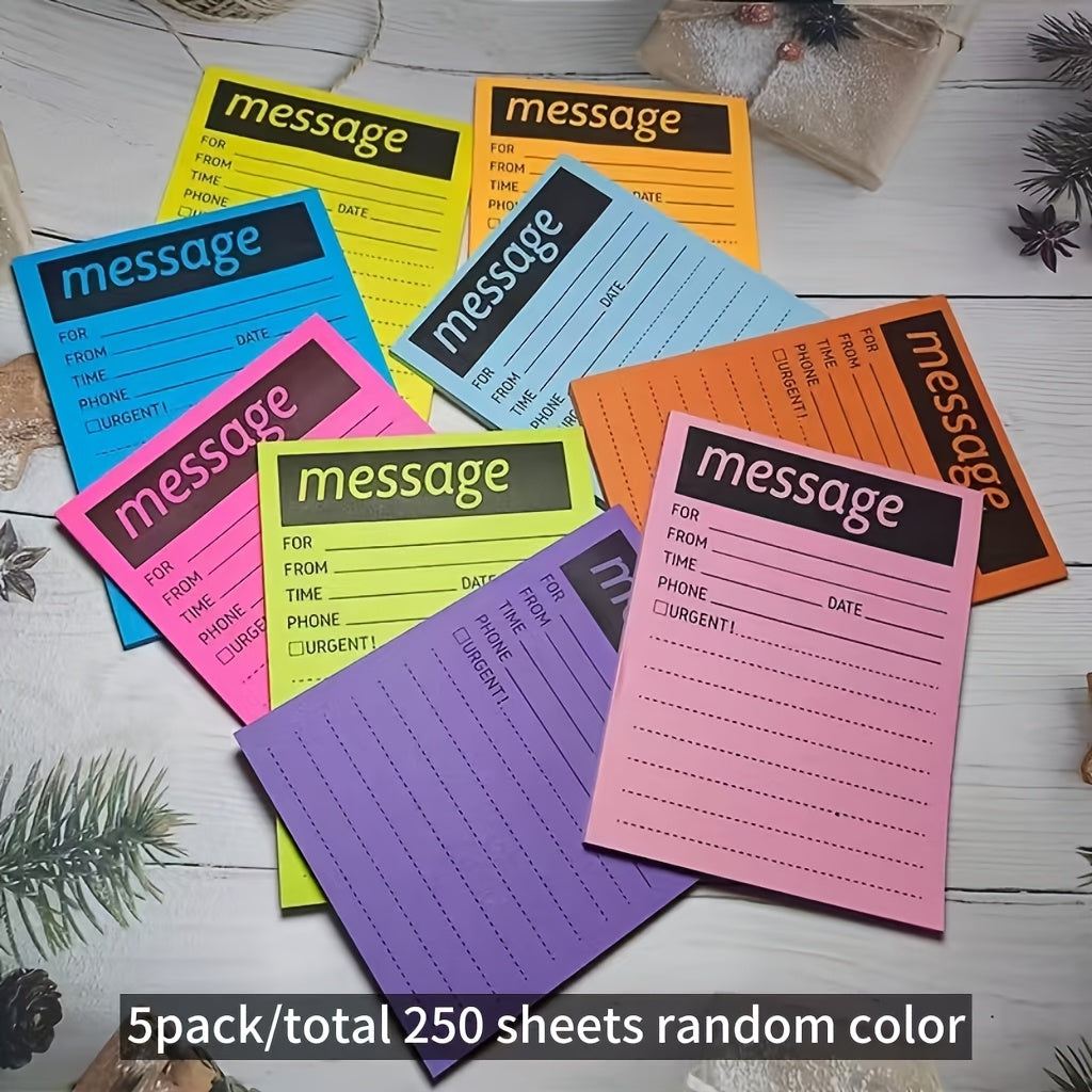 5pk Message Sticky Notes