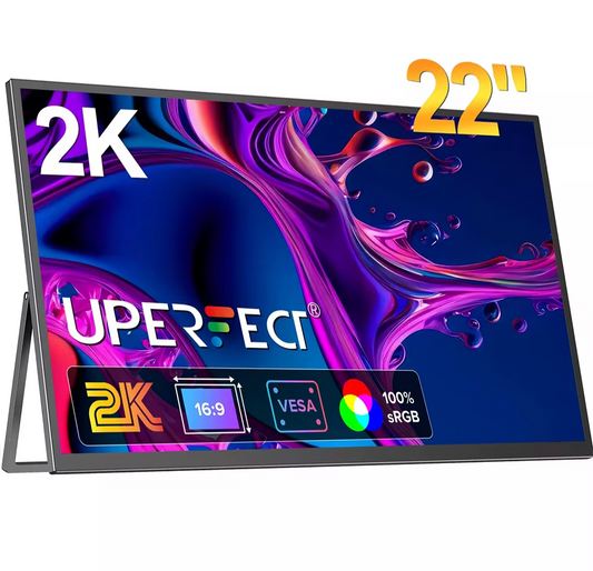 22" 2K Portable Monitor