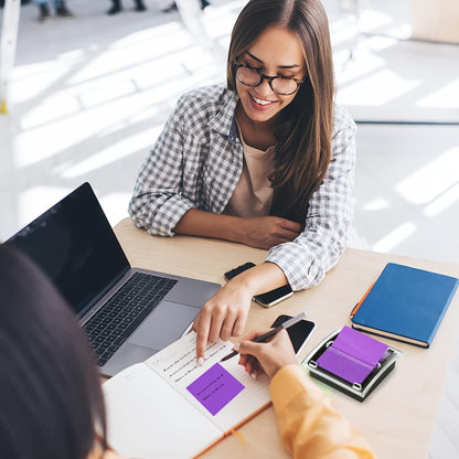 Crystal Clear Sticky Note Dispenser