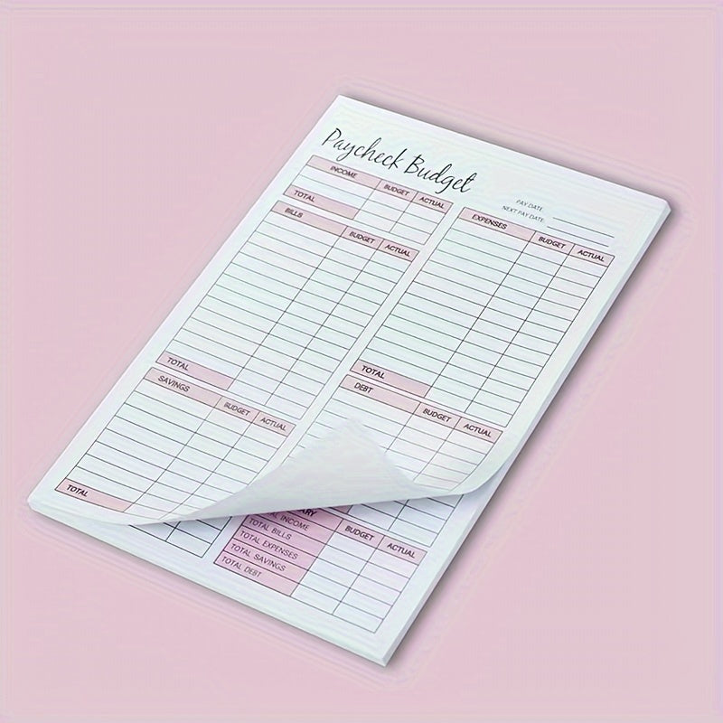 Planificateur de budget de paie de 50 feuilles : Suivi des dépenses budgétaires non daté 