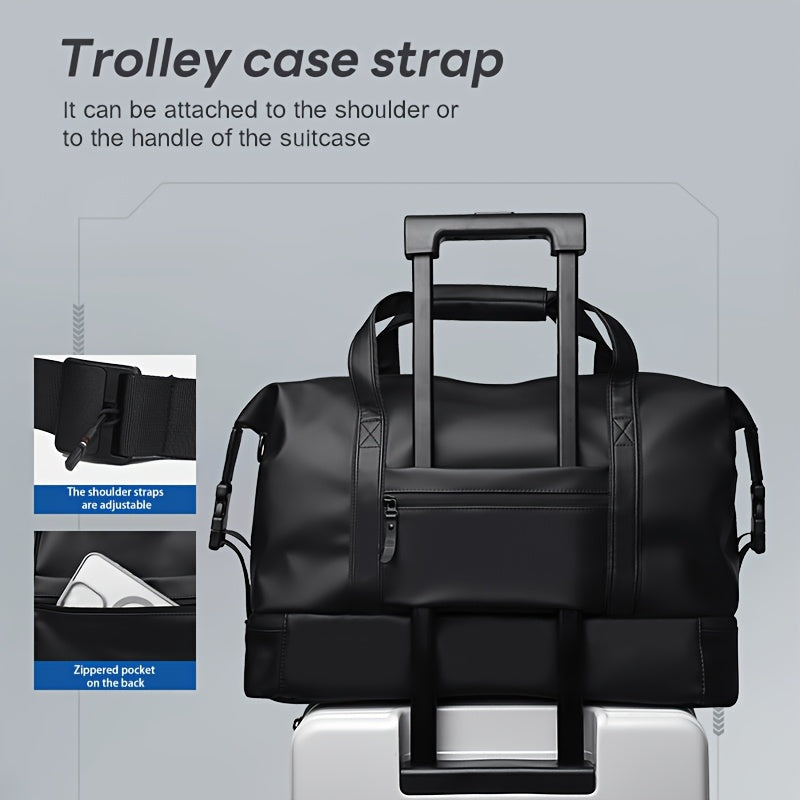 Bolsa de lona de PU de gran capacidad