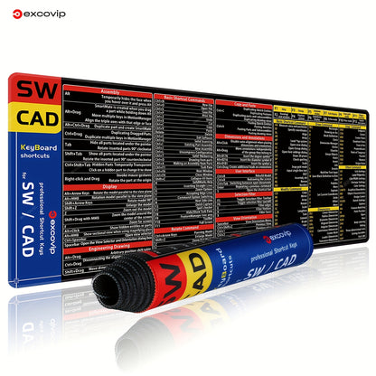 Grand sous-main antidérapant - SW &amp; CAD 
