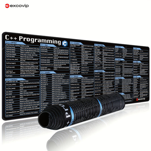 Alfombrilla de escritorio grande antideslizante - Programación en C++ 