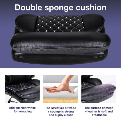 Silla de oficina ergonómica ejecutiva - 3 opciones de color