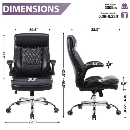 Silla de oficina ergonómica ejecutiva - 3 opciones de color