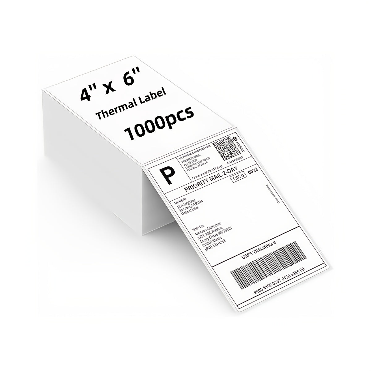 Multi-Packs 4x6 Direct Thermal Shipping Labels