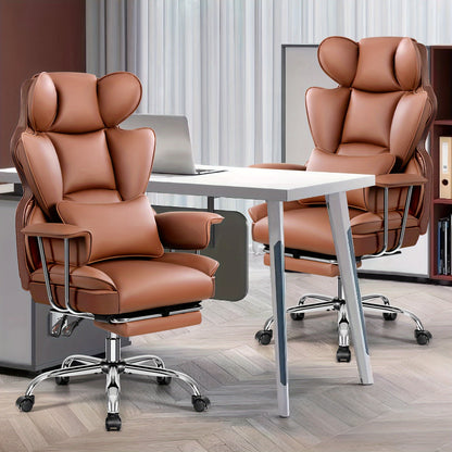 Fauteuil de direction ergonomique haut de gamme grande taille - 6 options de couleurs 