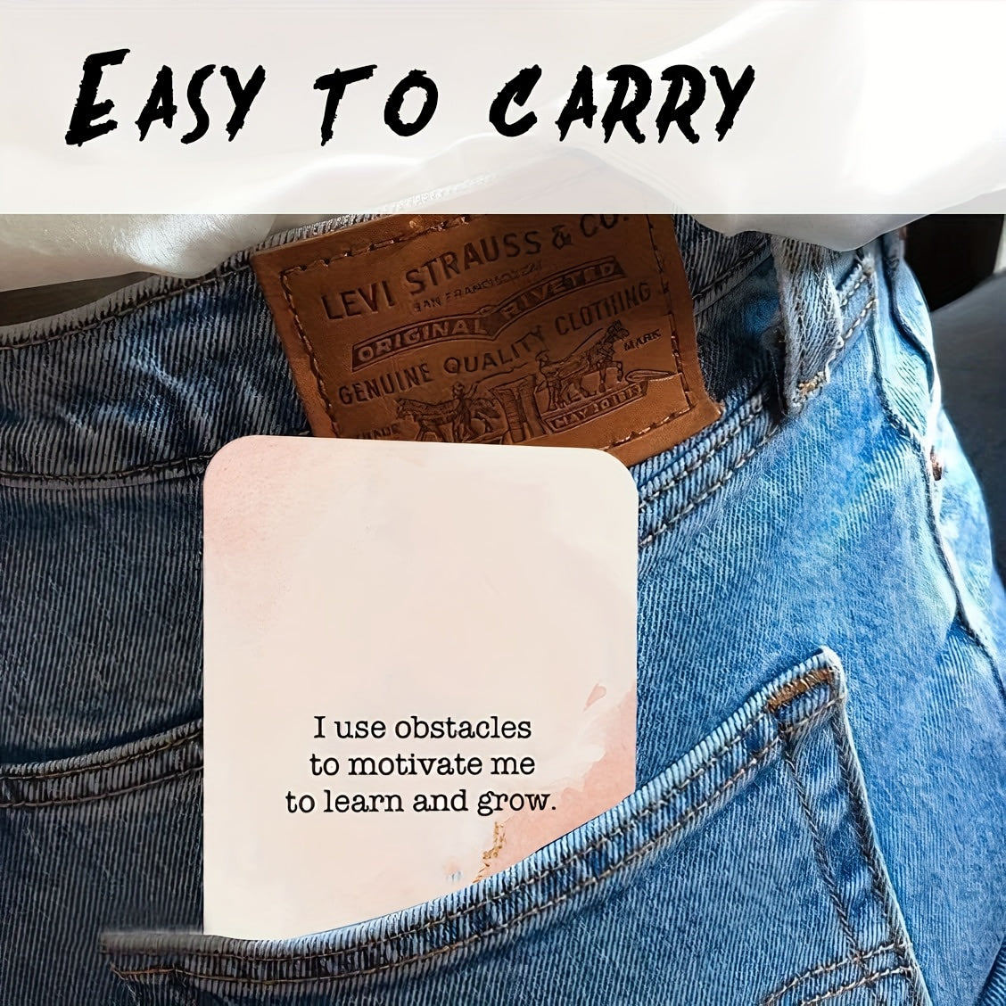 Afirmaciones para un tipo rudo - Tarjetas motivacionales diarias 