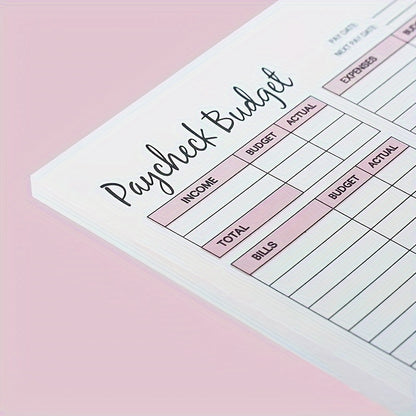 Planificateur de budget de paie de 50 feuilles : Suivi des dépenses budgétaires non daté 