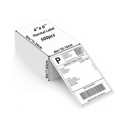 Multi-Packs 4x6 Direct Thermal Shipping Labels