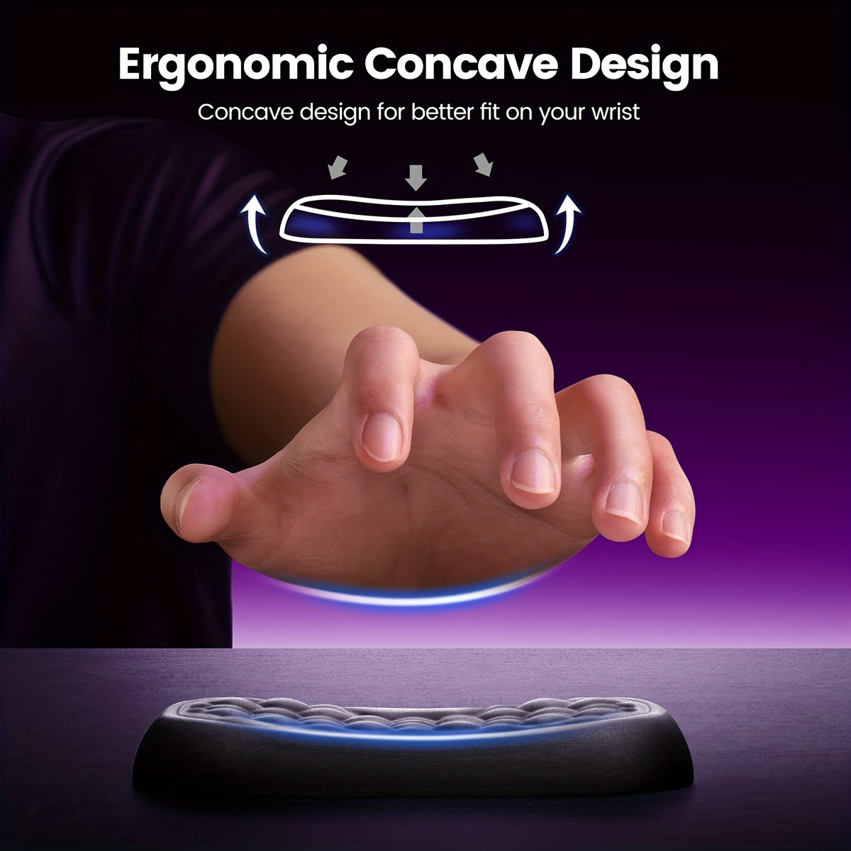 Ergonomic Wrist Support Rest for Keyboard and Mouse