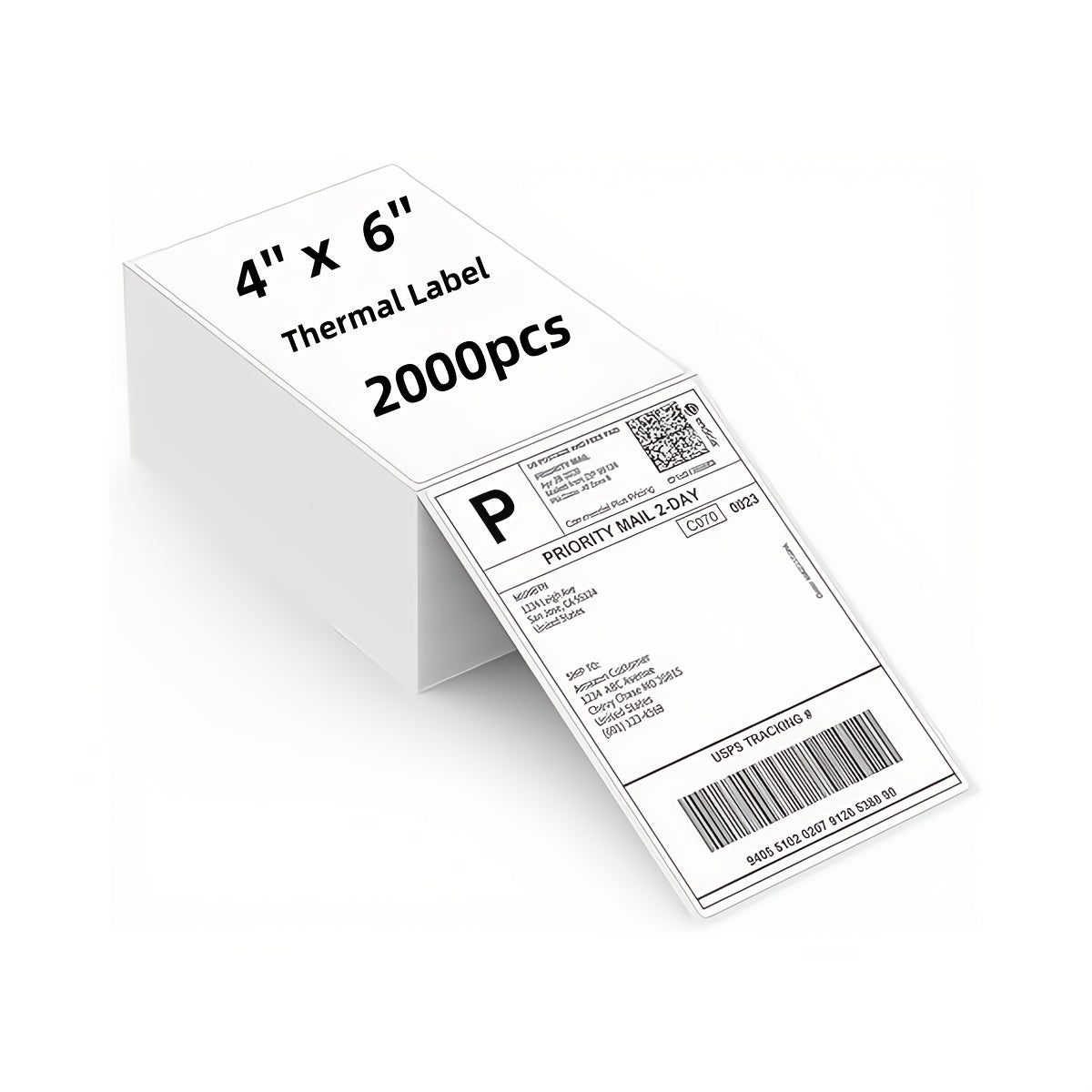 Multi-Packs 4x6 Direct Thermal Shipping Labels