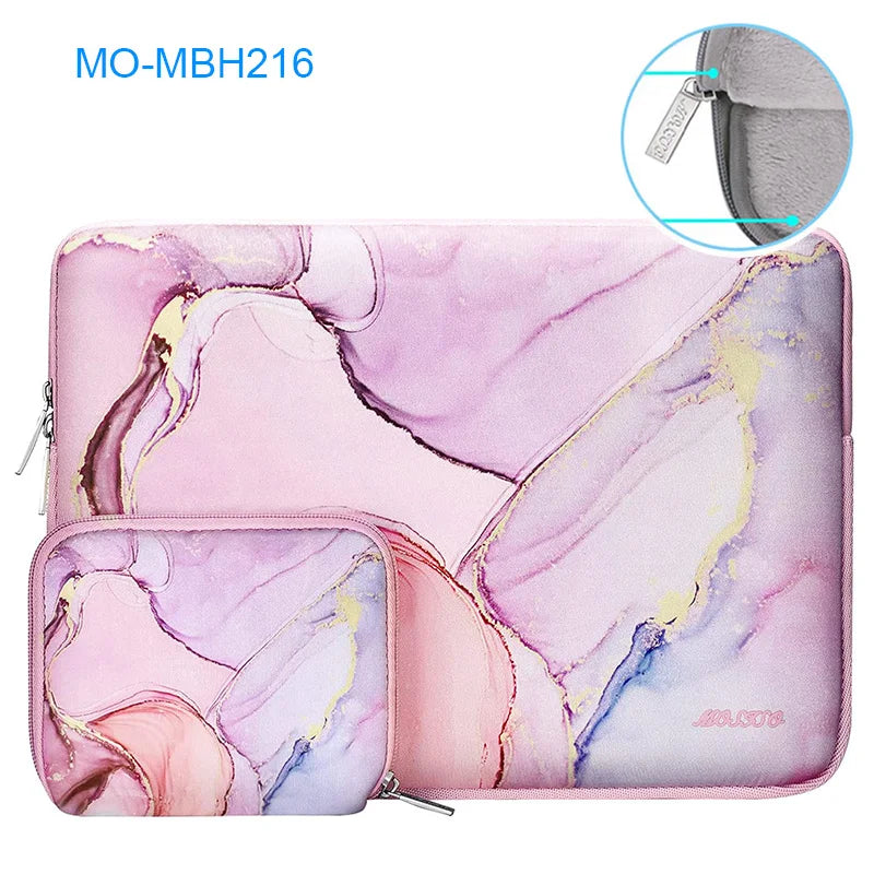 Laptop Sleeve Cover Case + Small Accessories Pouch
