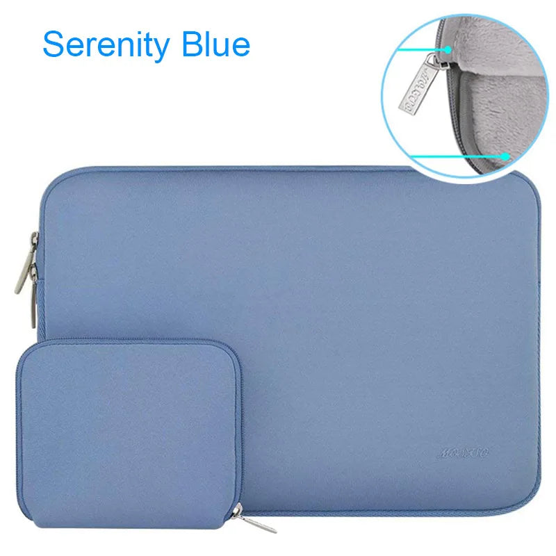 Laptop Sleeve Cover Case + Small Accessories Pouch