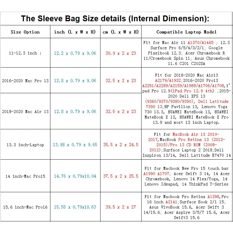 Laptop Sleeve - Various Patterns
