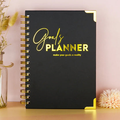 A5 Size Weekly Planner, Goal, Habit,  and Journal