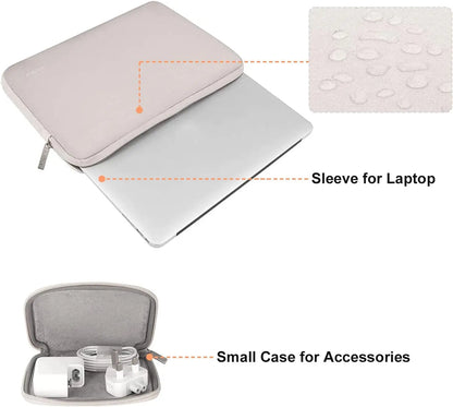 Laptop Sleeve Cover Case + Small Accessories Pouch