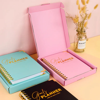 A5 Size Weekly Planner, Goal, Habit,  and Journal