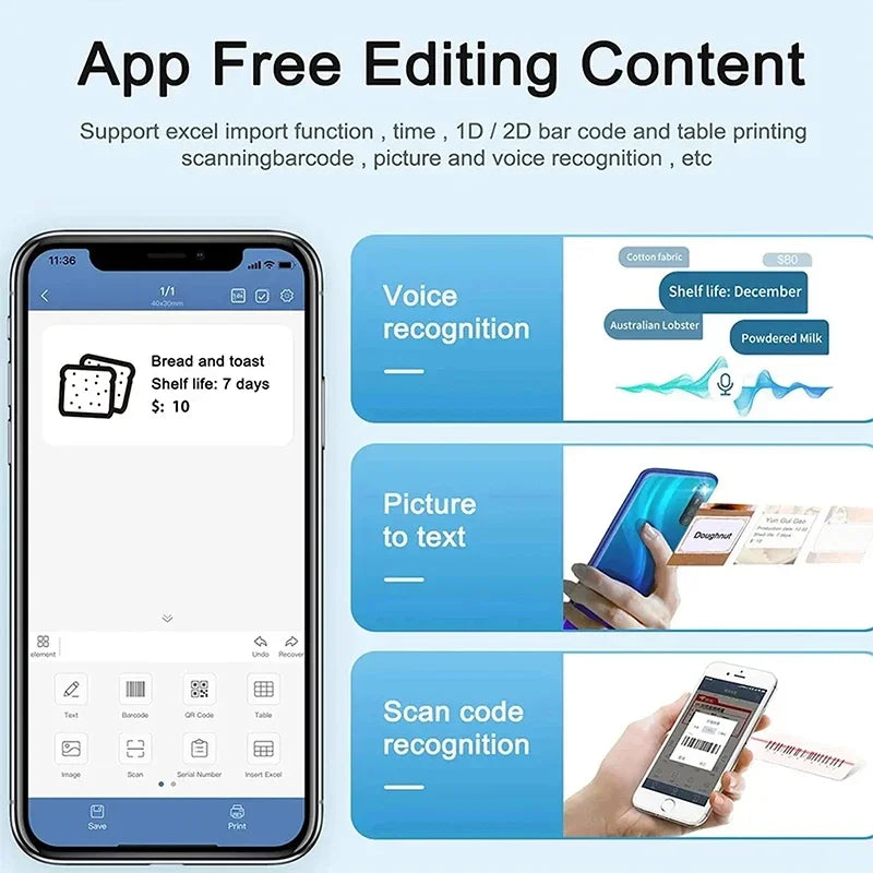 Thermal Handheld Pocket Printer
