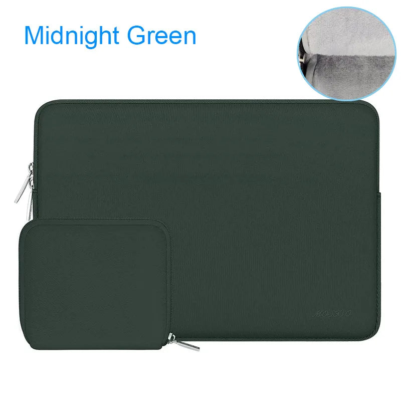 Laptop Sleeve Cover Case + Small Accessories Pouch