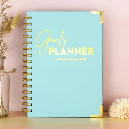 A5 Size Weekly Planner, Goal, Habit,  and Journal