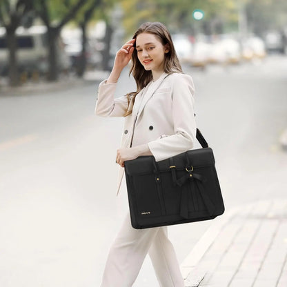 PU Leather Computer Shoulder Bag