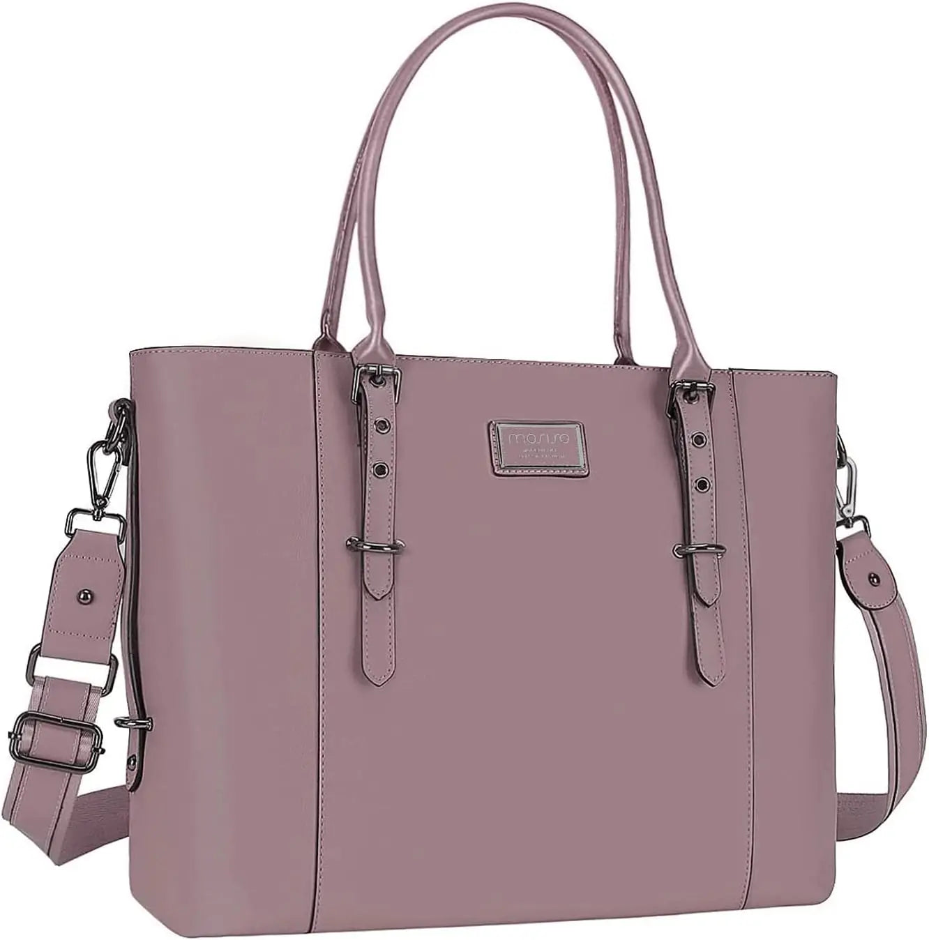 PU Leather Laptop Tote Bag