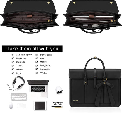 PU Leather Computer Shoulder Bag