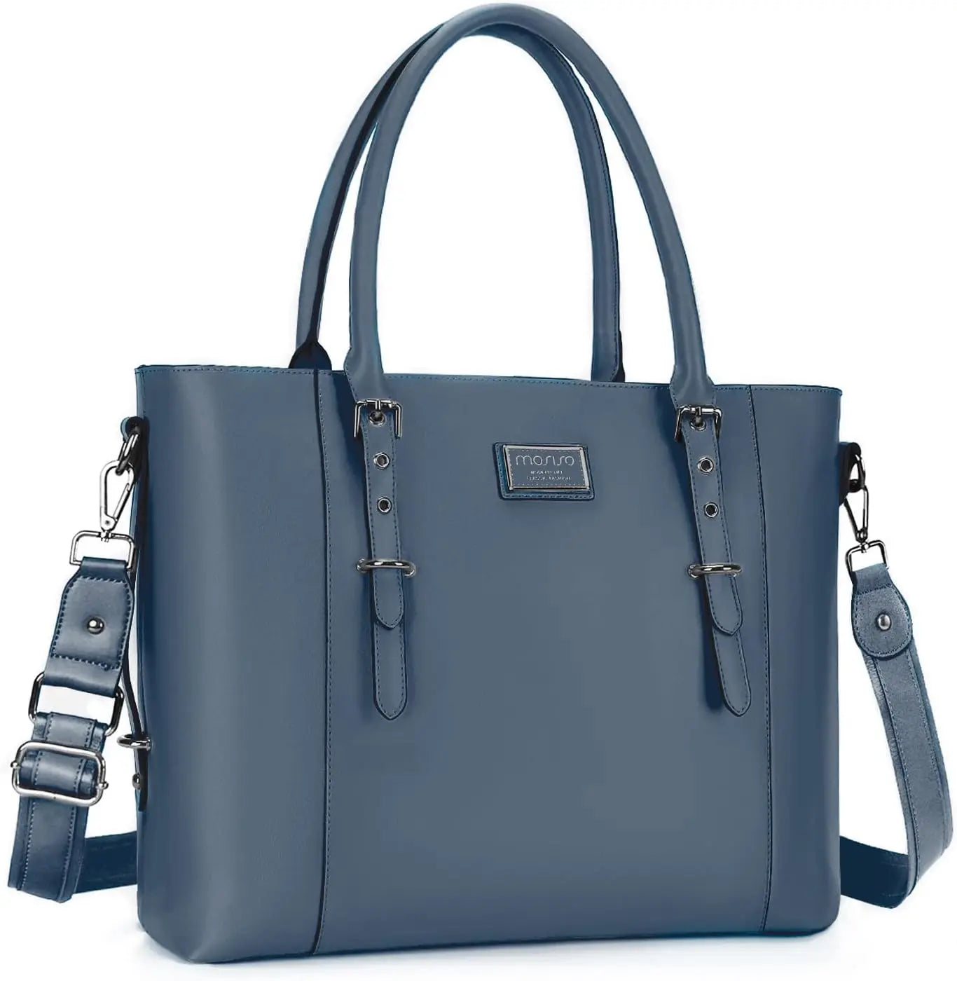 PU Leather Laptop Tote Bag