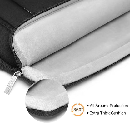 Laptop Messenger Bag - Black