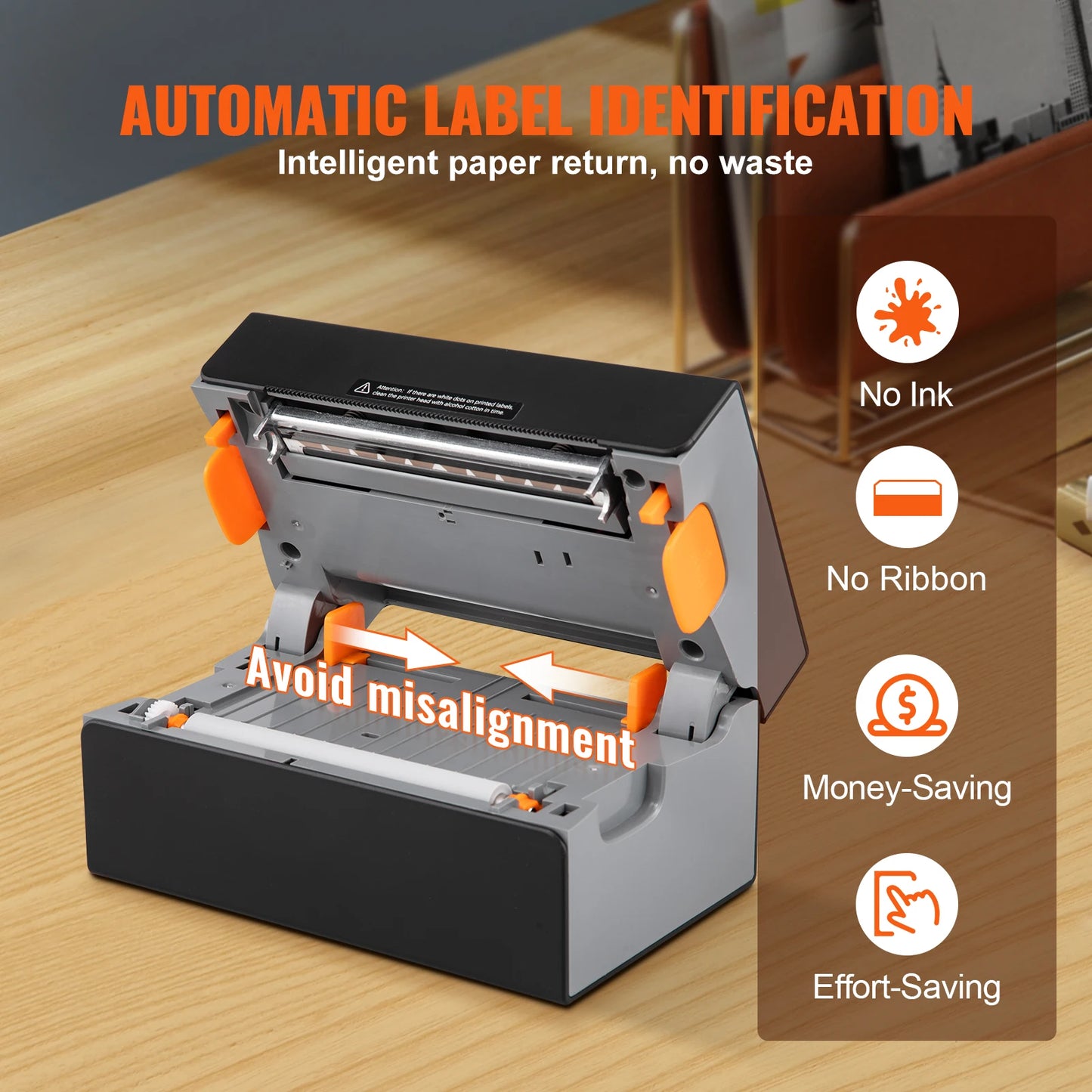 Thermal Portable Printer w/ Automatic Label Recognition