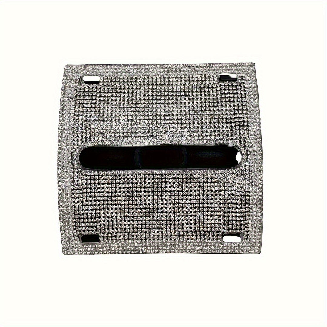 Glittery Clear Sticky Notes Dispenser  - 4 x 4in