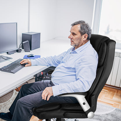 Chaise de bureau robuste, grande et haute - 4 options de couleurs