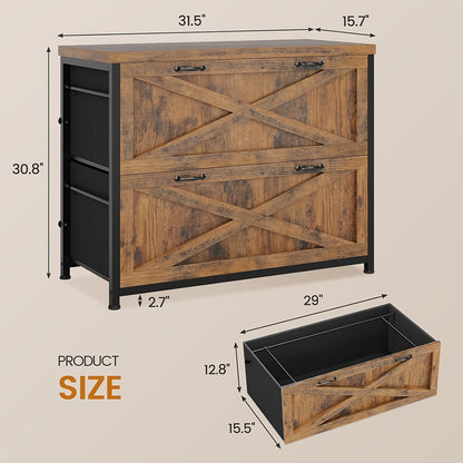 Classeur métallique à 2 tiroirs pour documents de format lettre, légal et A4
