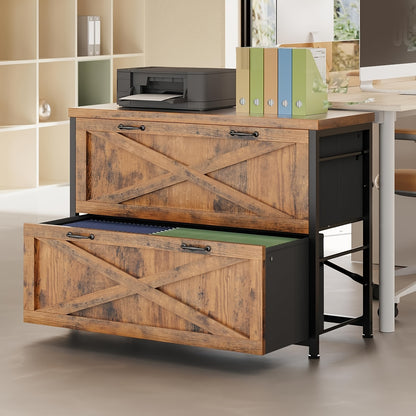 Classeur métallique à 2 tiroirs pour documents de format lettre, légal et A4