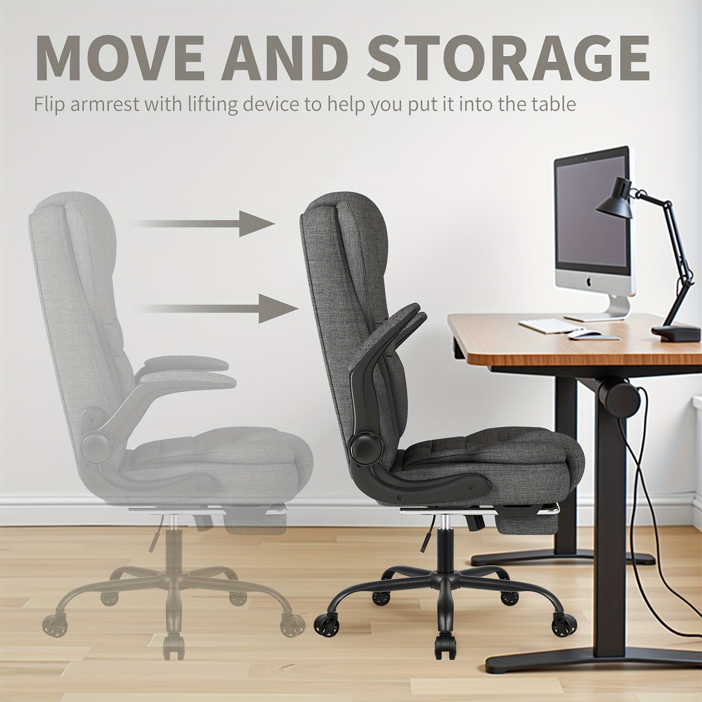 Silla ejecutiva ergonómica - 4 opciones de color 