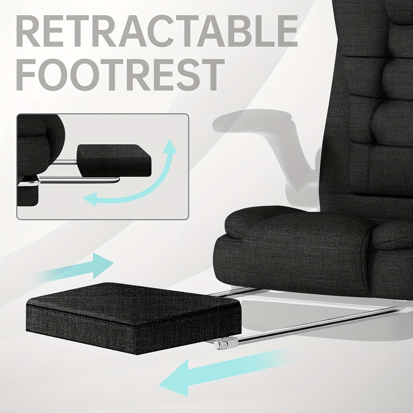 Silla ejecutiva ergonómica - 4 opciones de color 