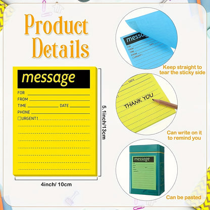 5pk Message Sticky Notes