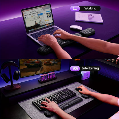 Ergonomic Wrist Support Rest for Keyboard and Mouse