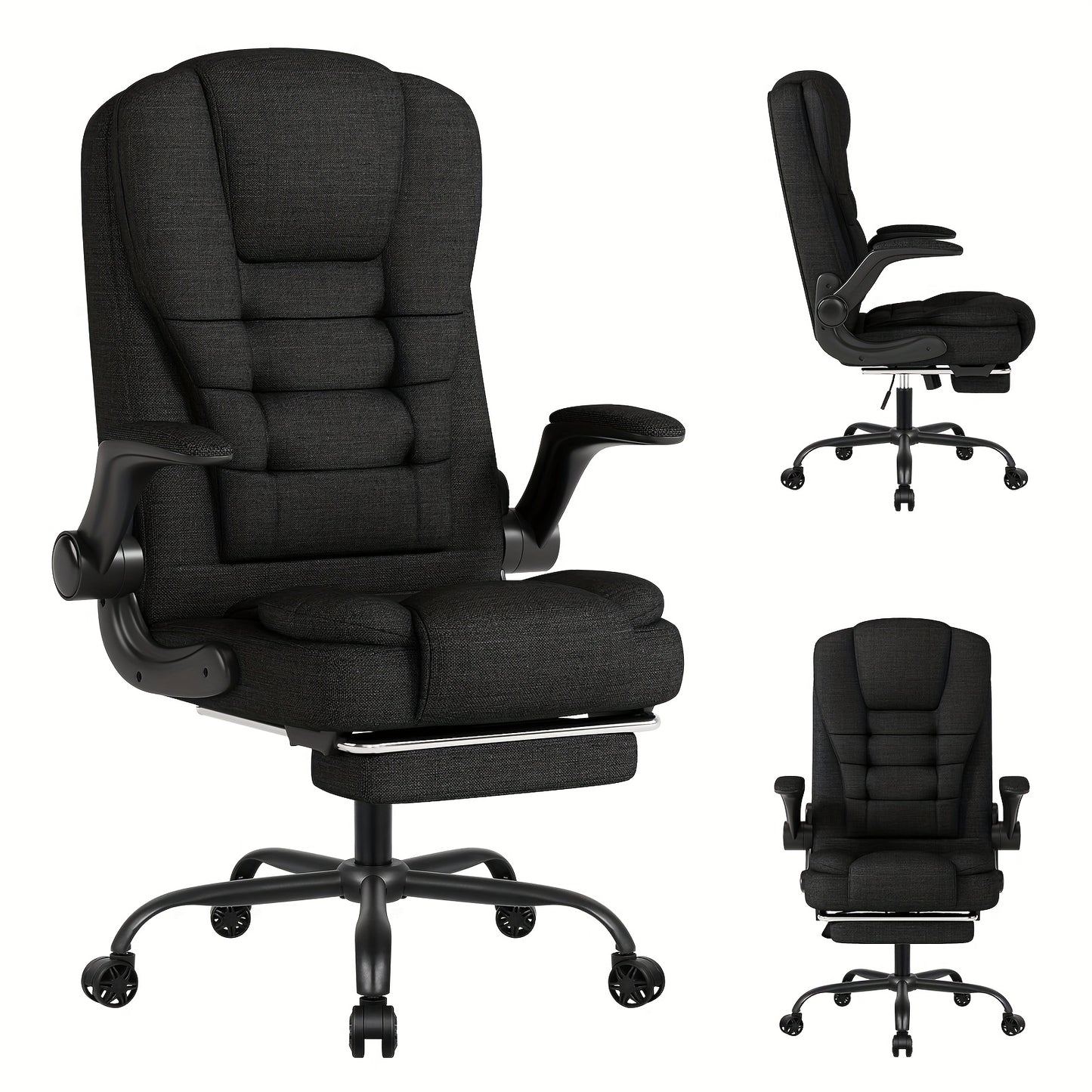 Silla ejecutiva ergonómica - 4 opciones de color 